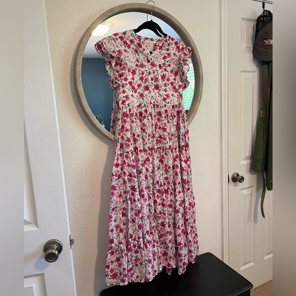 Ruthie Grace Pink Floral Dress - Picture 3 of 3